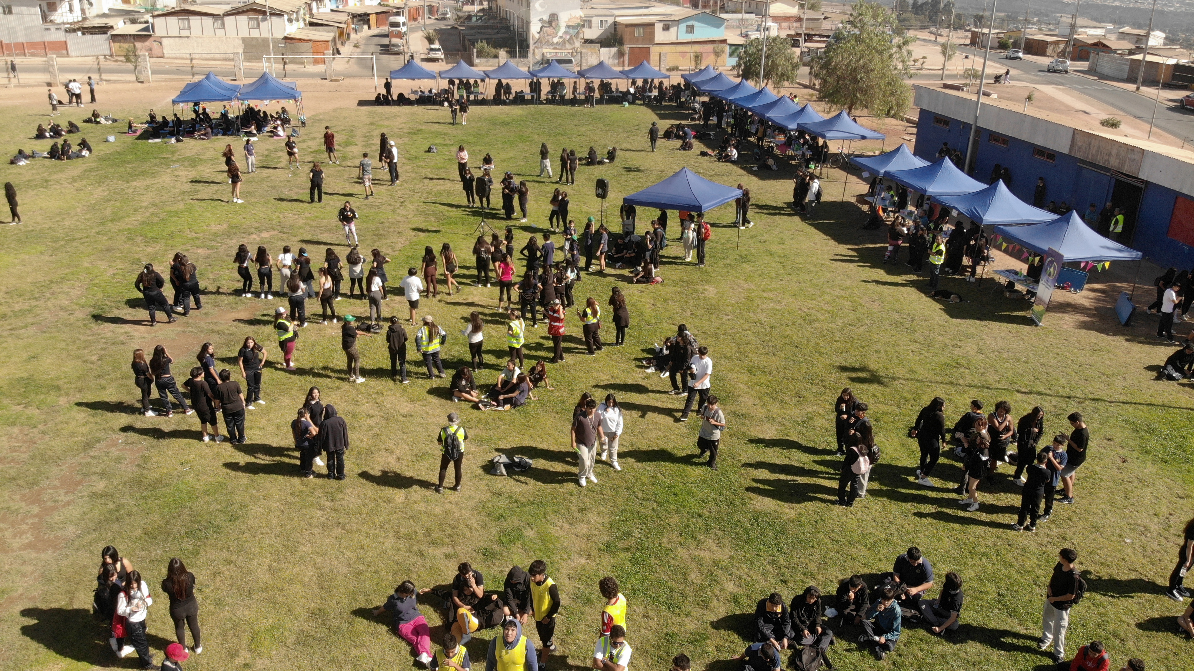 Dia de la activiad, cancha